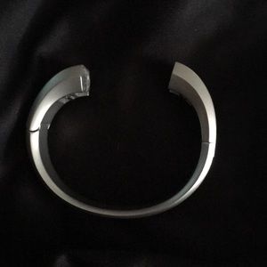 Silver Fitbit band, compatible with Alta & Alta HR